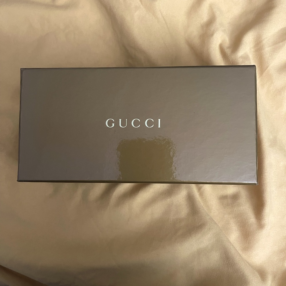 Authentic GUCCI sunglasses box.